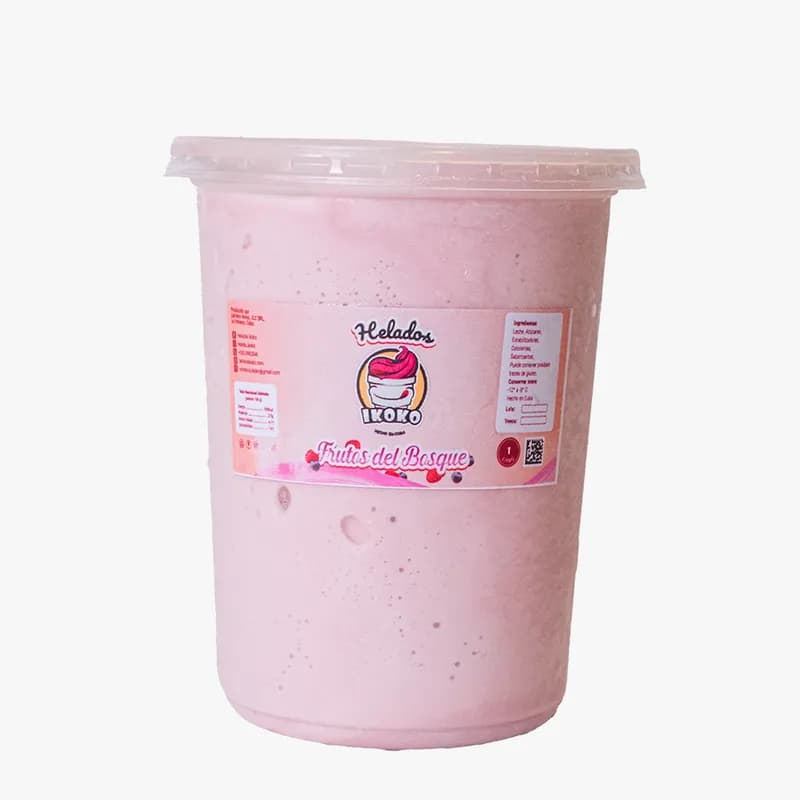 Helado Ikoko 1L (Frutos del Bosque) - Imagen 1