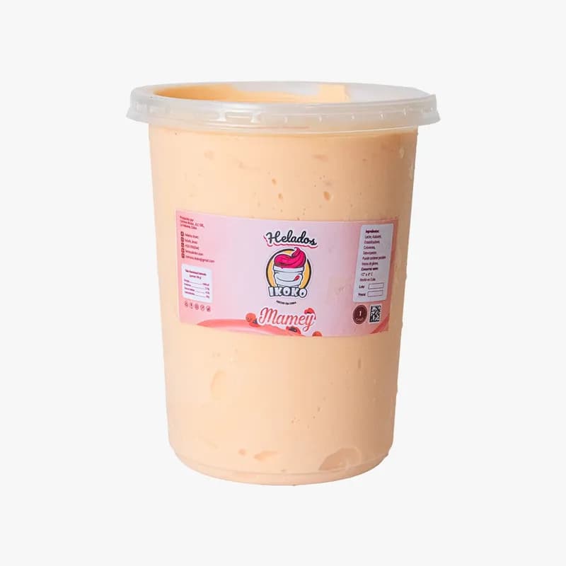 Helado Ikoko 1L (Mamey) - Imagen 1
