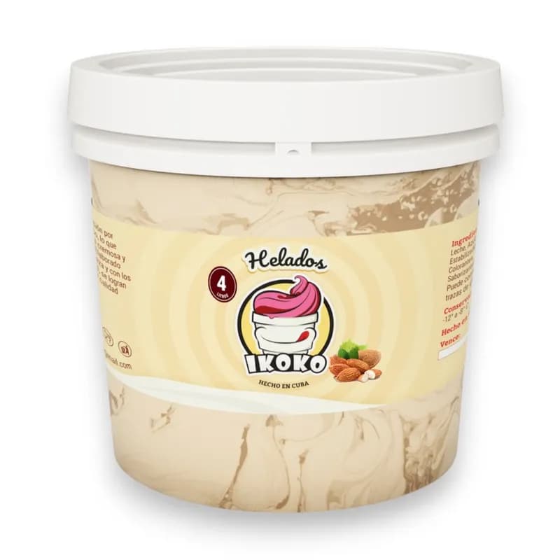 Helado Ikoko 4L (Almendra) - Imagen 1