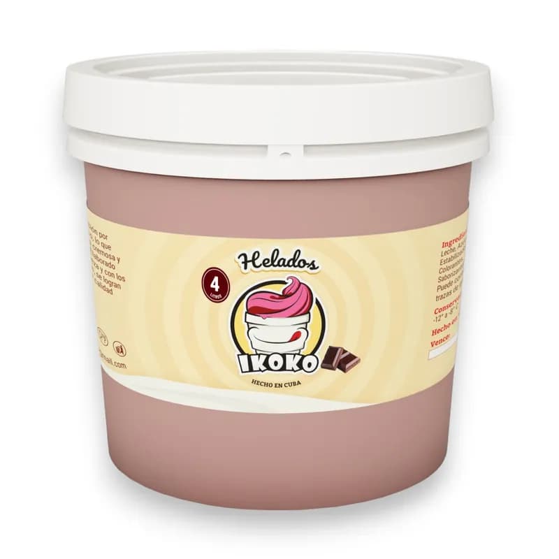 Helado Ikoko 4L (Chocolate) - Imagen 1