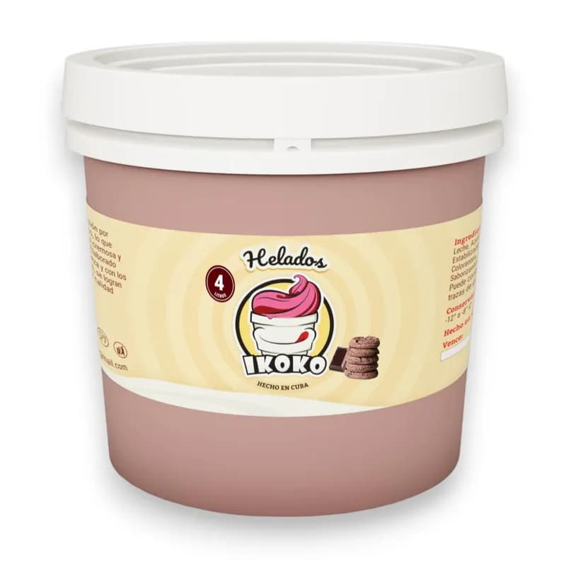 Helado Ikoko 4L (Chocolate Biscuit) - Imagen 1