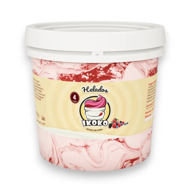 Helado Ikoko 4L (Frutos del Bosque) - Imagen 1