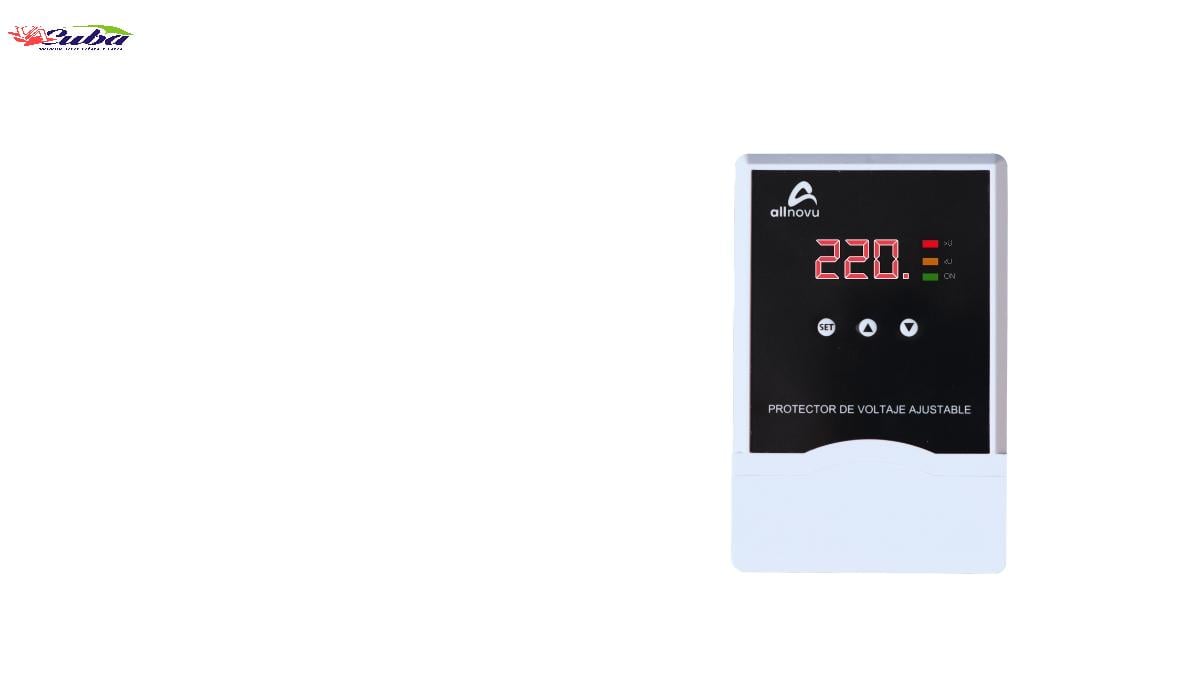 REGULADOR DE VOLTAJE 220V ALL NOVU - Imagen 1