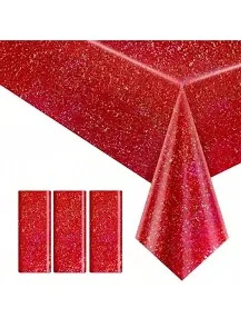 Mantel rectangular  Rojo brillante - Imagen 1