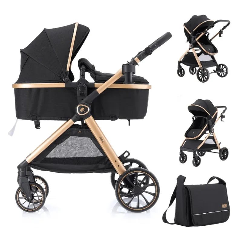 Coche Convertible Tipo Moisés para Infantes y Recién Nacidos - Imagen 1