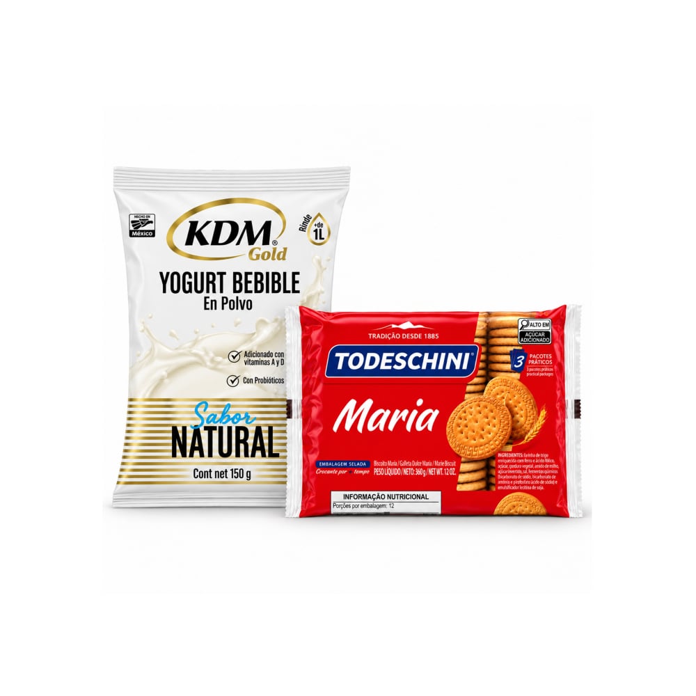 Galletas marias +Yogurt bebible - Imagen 1
