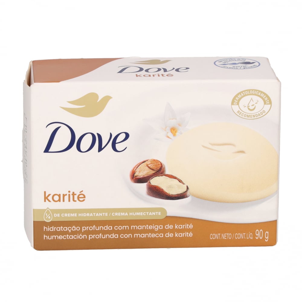 Jabón de tocador con manteca de karité Dove (90 g / 3.17 oz) - Imagen 1