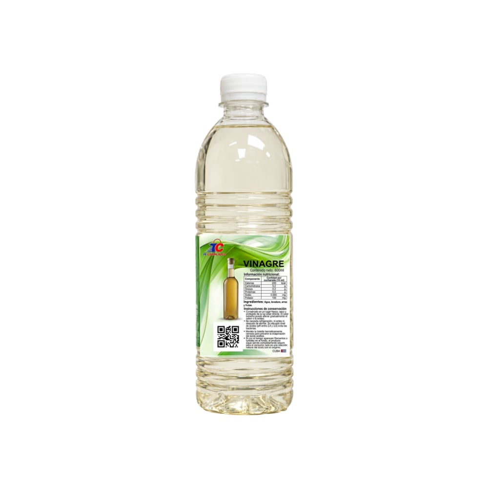 Vinagre natural Te Complazco (600 ml) - Imagen 1