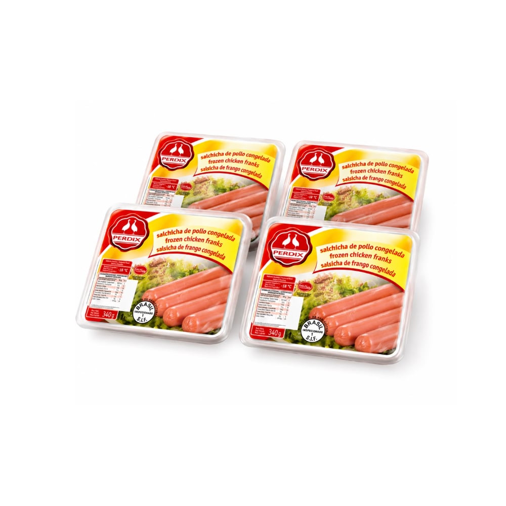 Salchichas de pollo Perdix ( 4 x 340 g / 12 oz) - Imagen 1