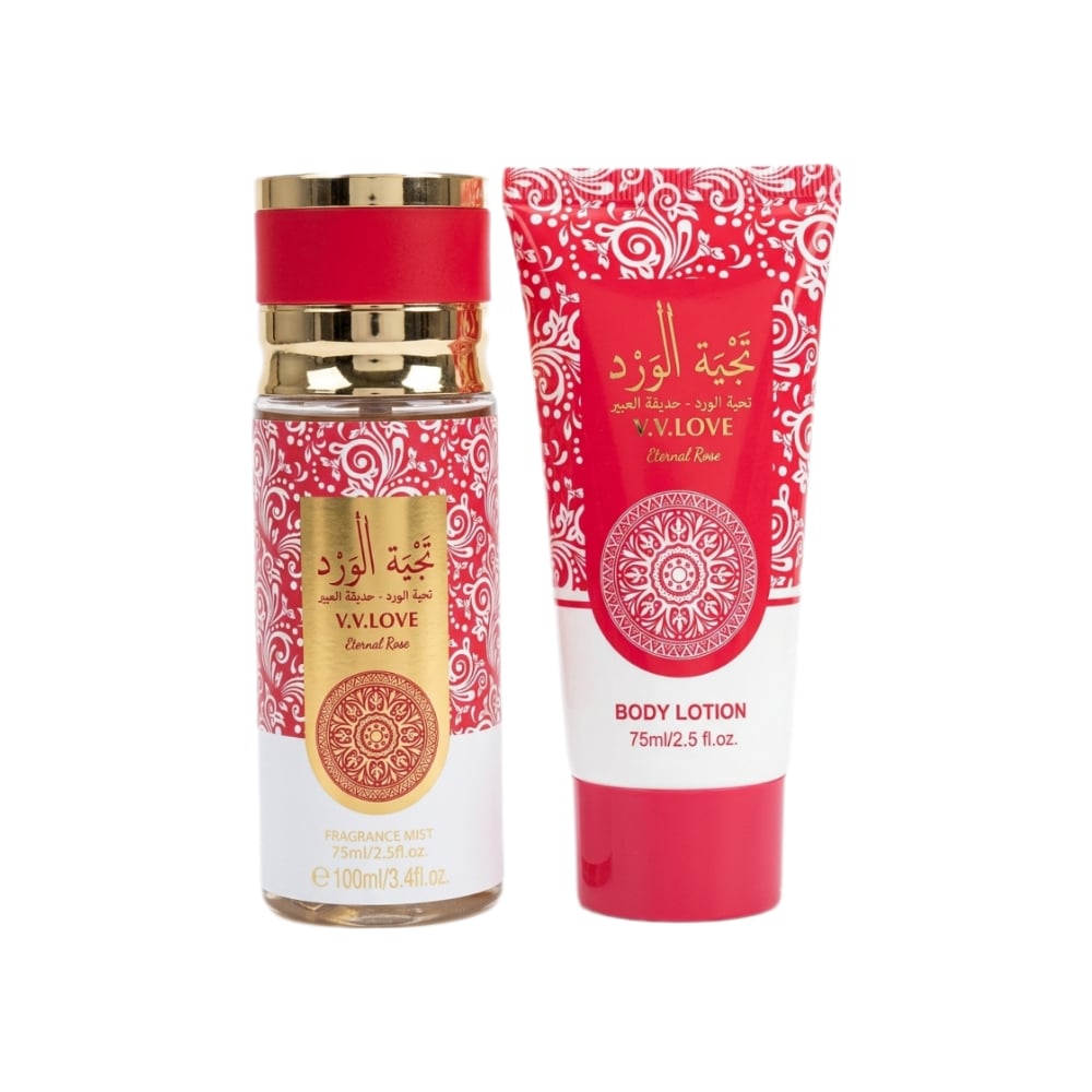 Kit de colonia y crema de mujer Eternal Rose V.V.Love - Imagen 1