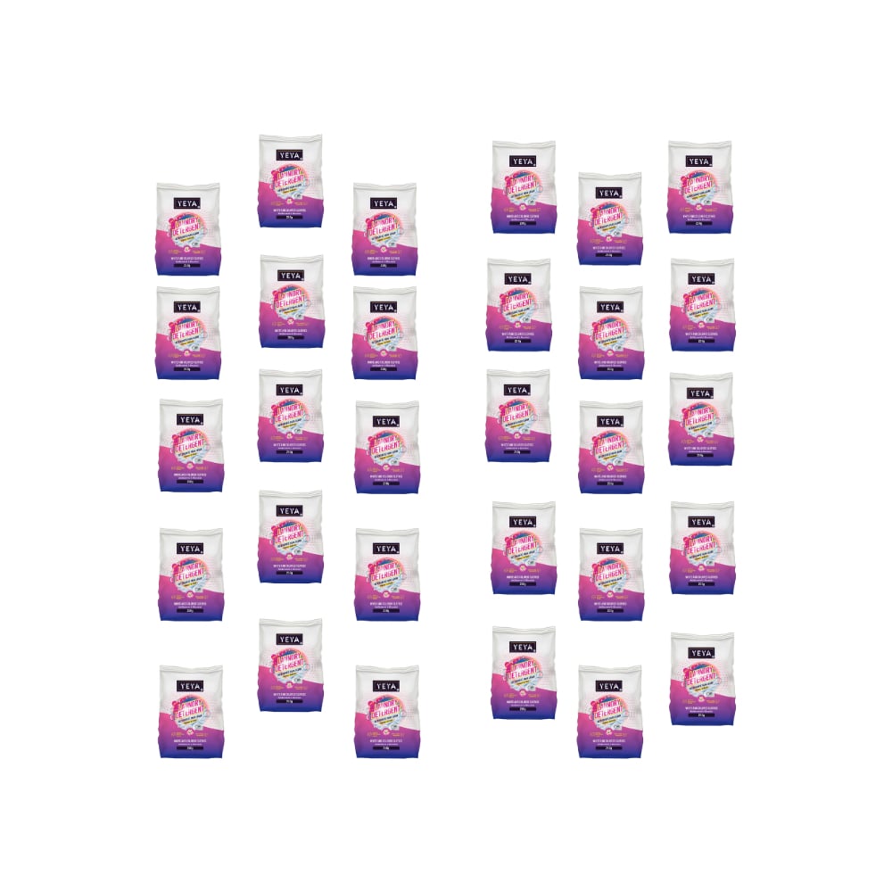 Detergente en polvo con aroma a flores YEYA (30 x 250 g / 8.8 oz) - Imagen 1