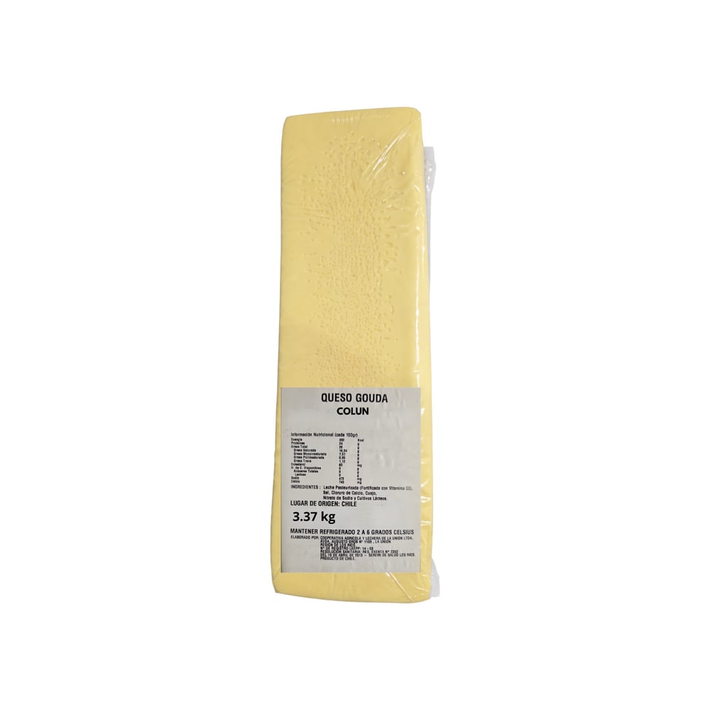 Queso Gouda Colun (3.37 kg / 7.43 lb) - Imagen 1