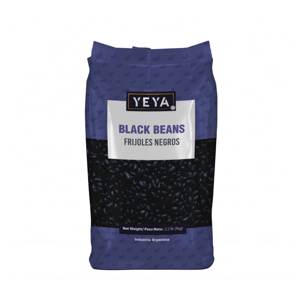 Frijoles negros YEYA (1 kg / 2.2 lb) - Imagen 1