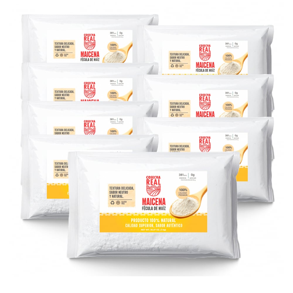 Maicena Cosecha Real (8 x 1 kg / 2.2 lb) - Imagen 1