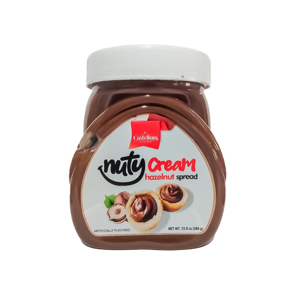 Crema de avellanas con cacao - tipo Nutella - Castellum (369 g / 13 oz) - Imagen 1