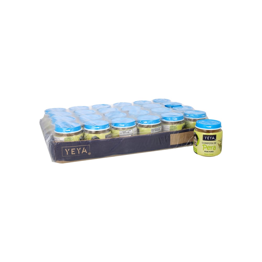 Compota de pera YEYA (24 x 113 g / 4 oz) - Imagen 1