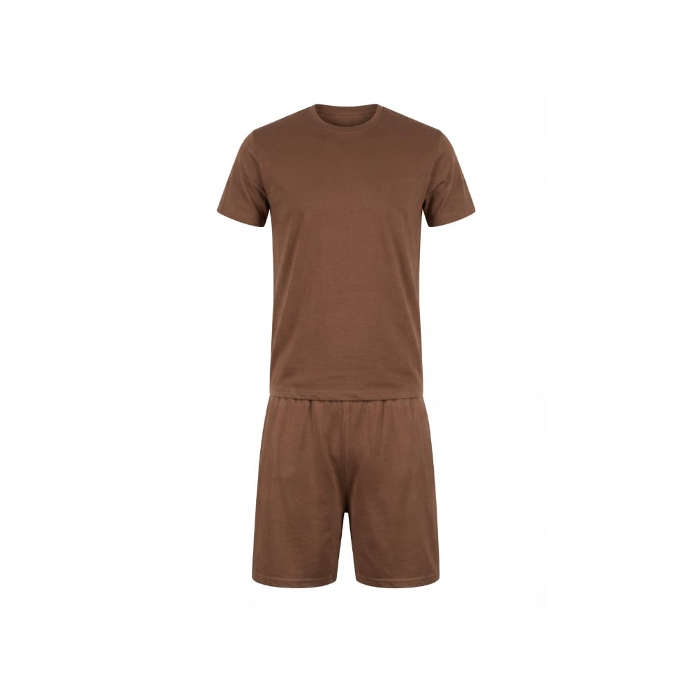 Conjunto de short y pulóver masculino marrón Torbex (Talla única) - Imagen 1