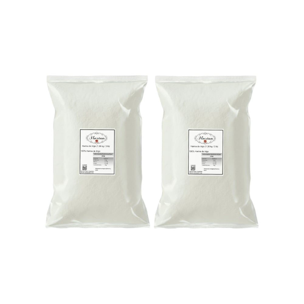 Harina de trigo Pida (2 x 1.36 kg / 3 lb) - Imagen 1
