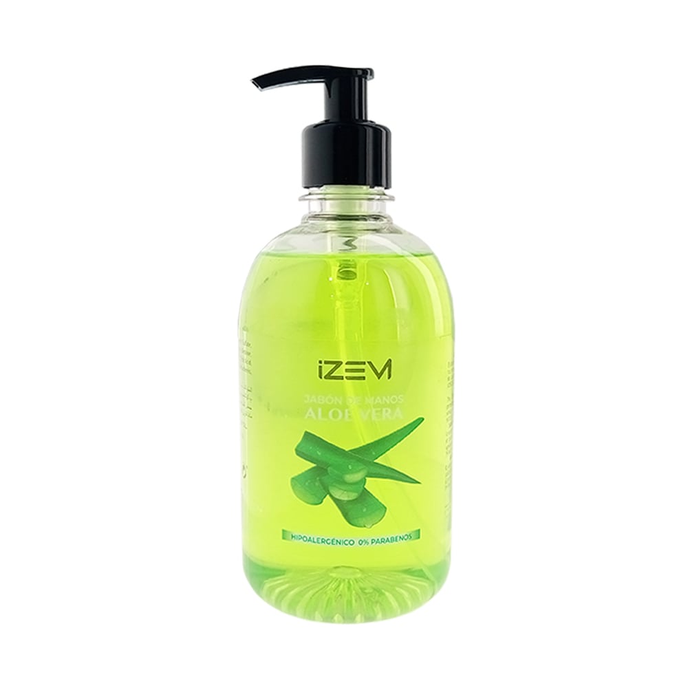 Jabón de manos aroma aloe vera Izem (500 ml) - Imagen 1