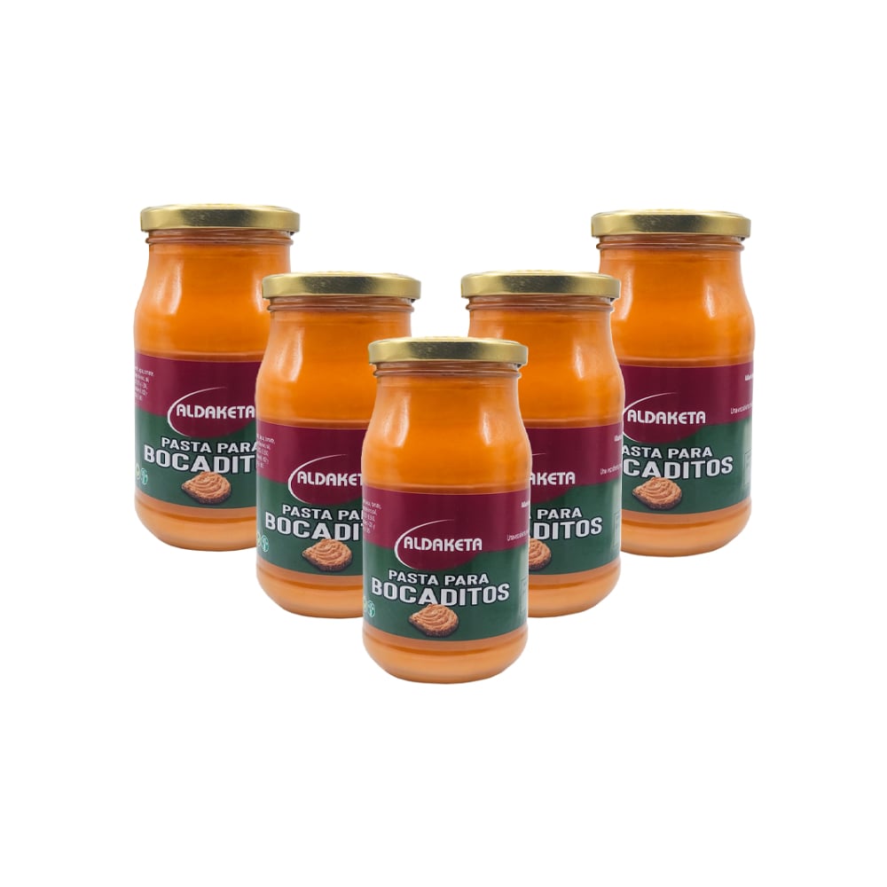 Pasta para bocaditos (5 x 465 ml) - Imagen 1