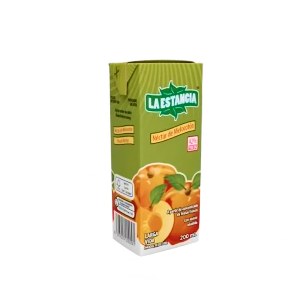 Néctar de melocotón La Estancia (200 ml) - Imagen 1