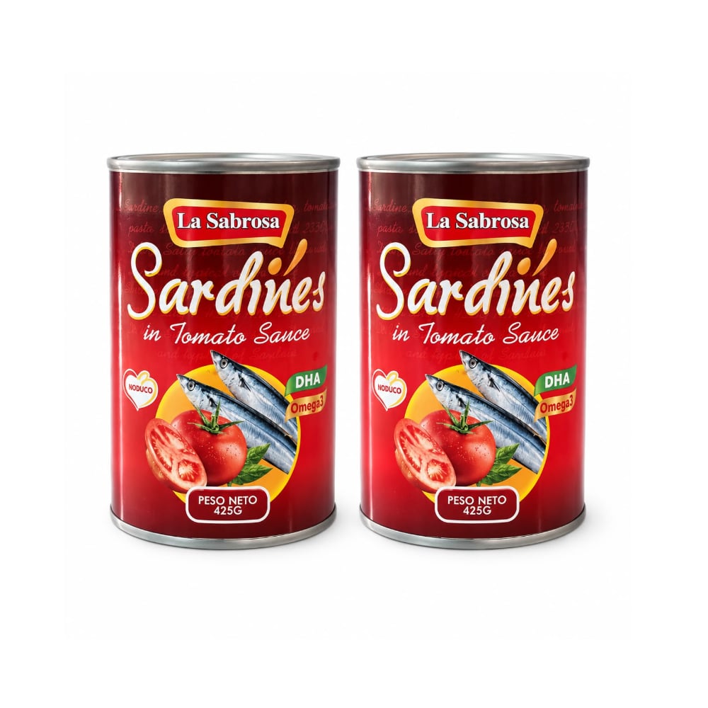 Sardina en salsa de tomate La Sabrosa ( 2 x 425 g / 14.99 oz) - Imagen 1