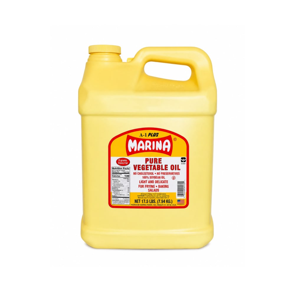 Aceite de soya puro Marina (7.94 kg / 17.5 lb) - Imagen 1