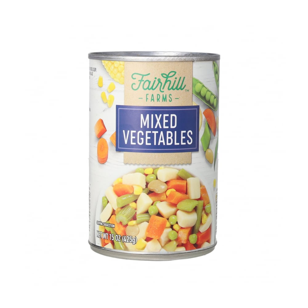 Vegetales mixtos Fairhill Farms (425 g / 15 oz) - Imagen 1