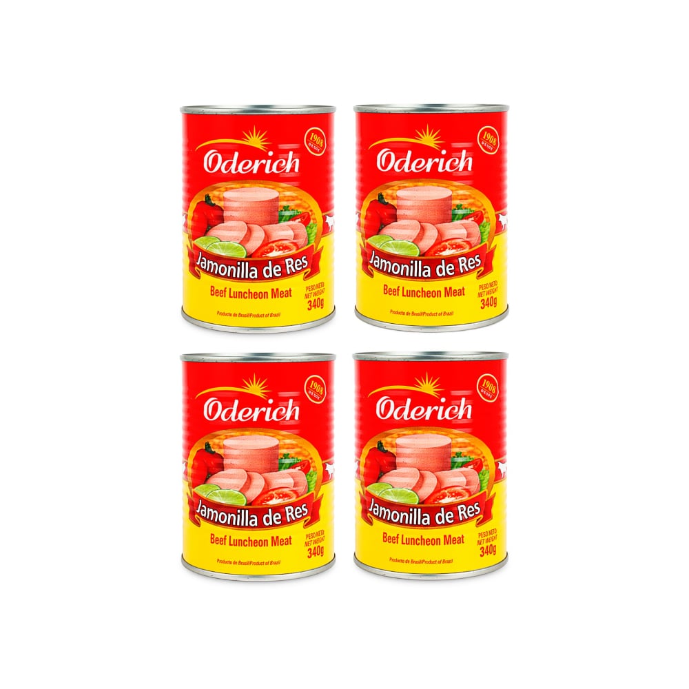 Jamonilla spam de res Oderich (4 x 340 g / 11.99 oz) - Imagen 1