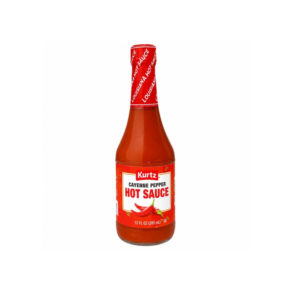 Salsa picante de pimienta de cayena Kurtz (355 ml / 12 fl oz) - Imagen 1