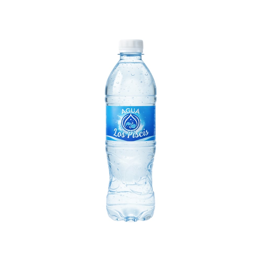 Agua purificada Los Piscis (591 ml) - Imagen 1