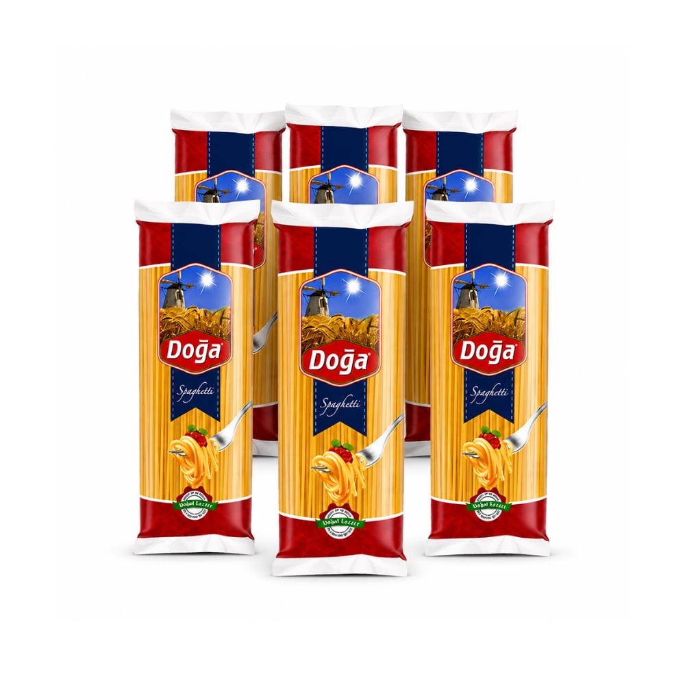 Espaguetis Doga (6 x 500 g / 1.10 lb) - Imagen 1