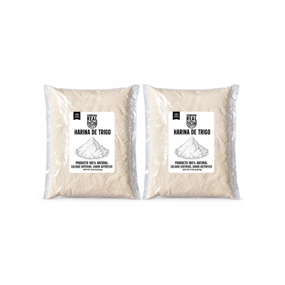 Harina de trigo Cosecha Real (2 x 2.26 kg / 5 lb) - Imagen 1