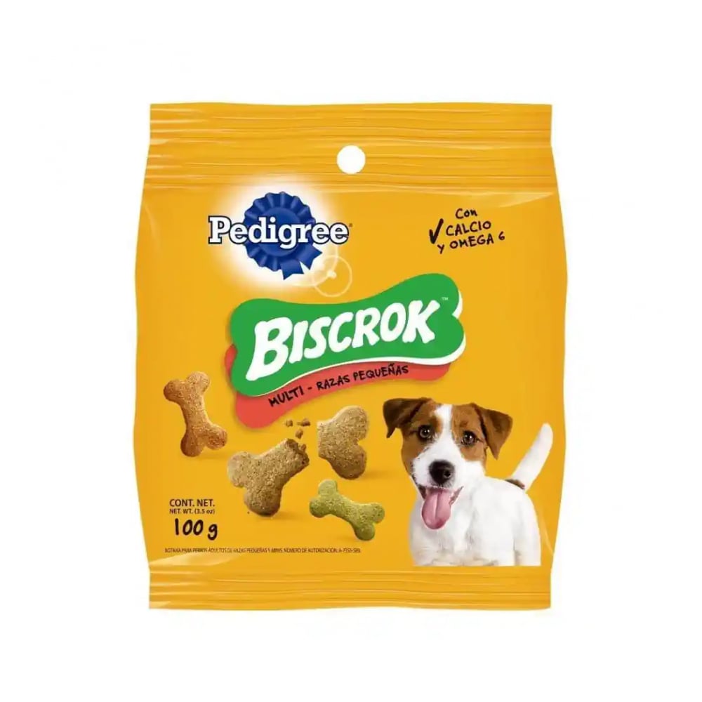 Galletas para perros de razas pequeñas Pedigree (100 g / 3.52 oz) - Imagen 1