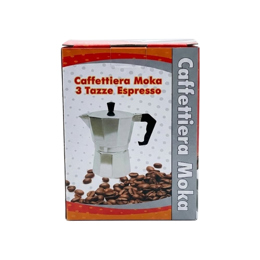 Cafetera italiana tradicional de 3 tazas Ray - Imagen 1