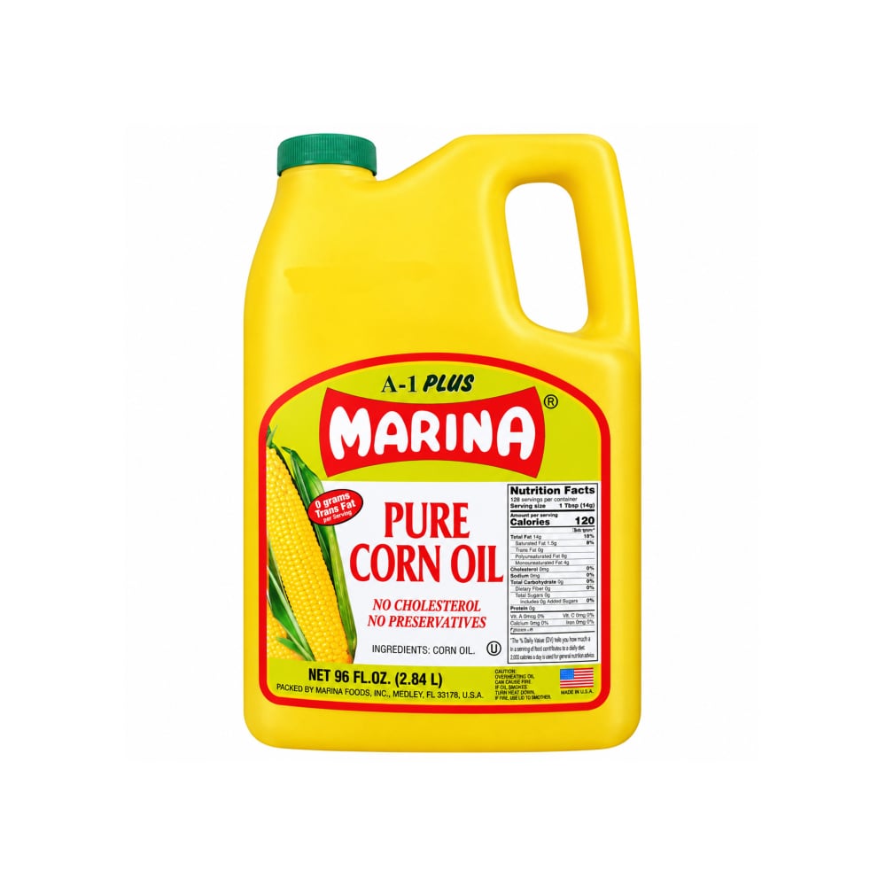 Aceite puro de maíz Marina (2.84 L) - Imagen 1