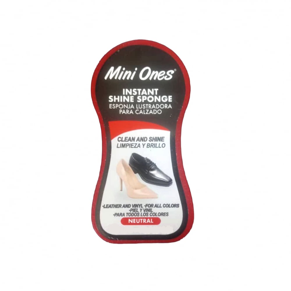 Esponja lustradora para calzado Mini Ones (136 g) - Imagen 1