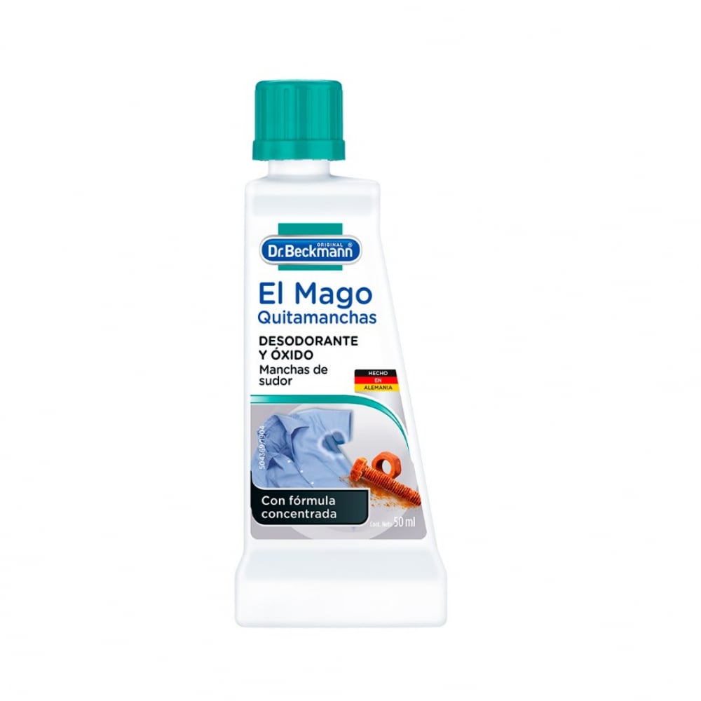 Quitamanchas desodorante y óxido El Mago Dr.Beckmann (50 ml) - Imagen 1