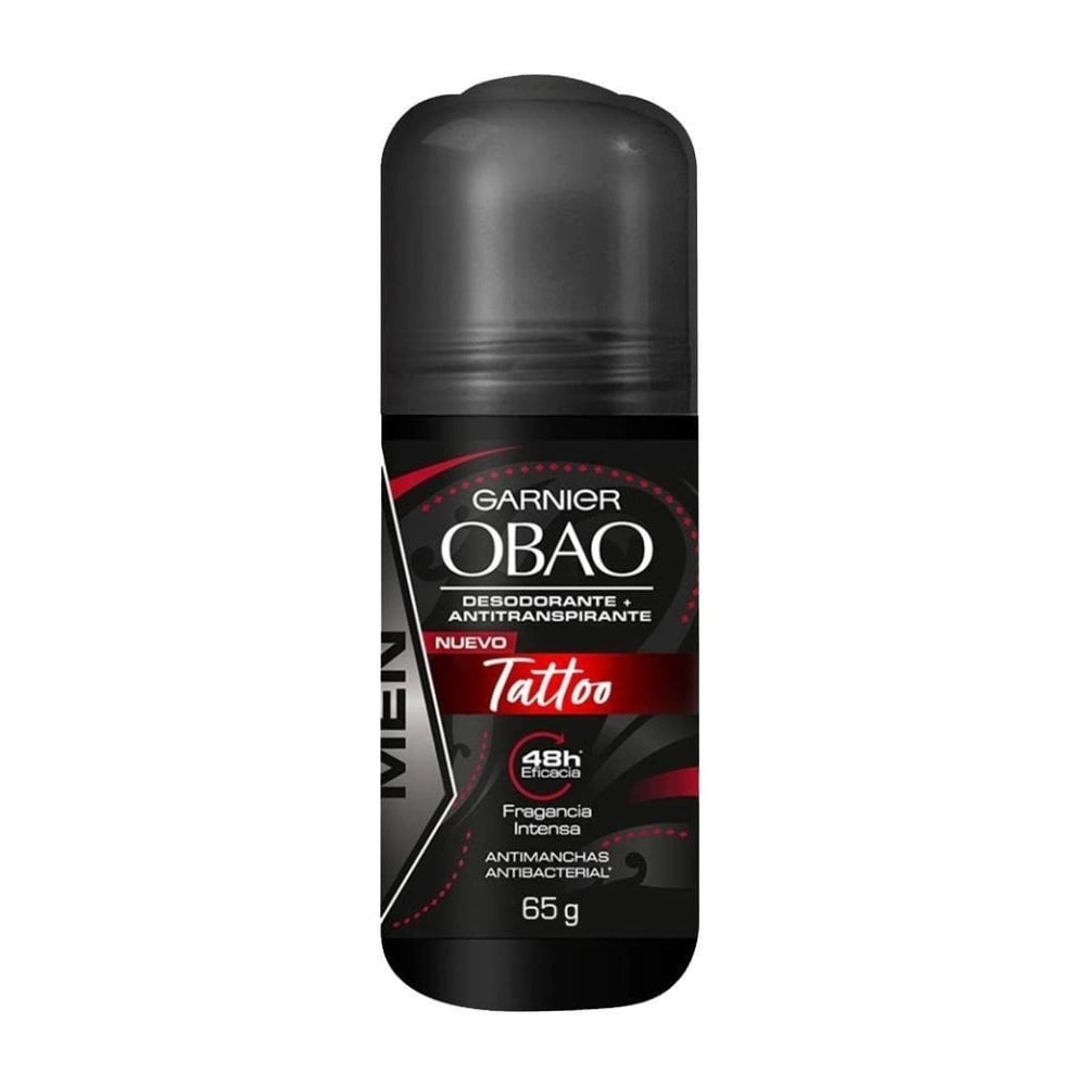 Desodorante antitranspirante para hombre Tattoo Obao Garnier (65 g / 2.29 oz) - Imagen 1