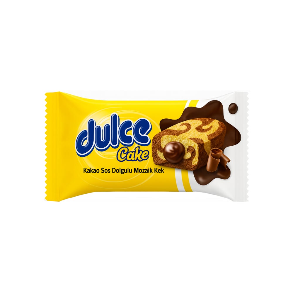 Pastel marmoleado relleno con salsa de cacao Dulce (40 g / 1.41 oz) - Imagen 1