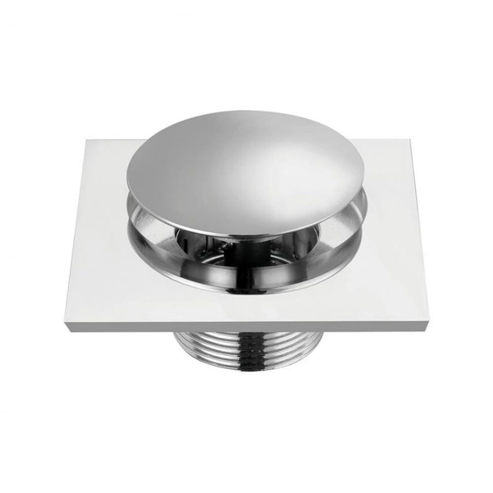 Parrilla metálica tipo push para desagüe de 1-1/2 Q7-F-1731 Aqua-Q - Imagen 1