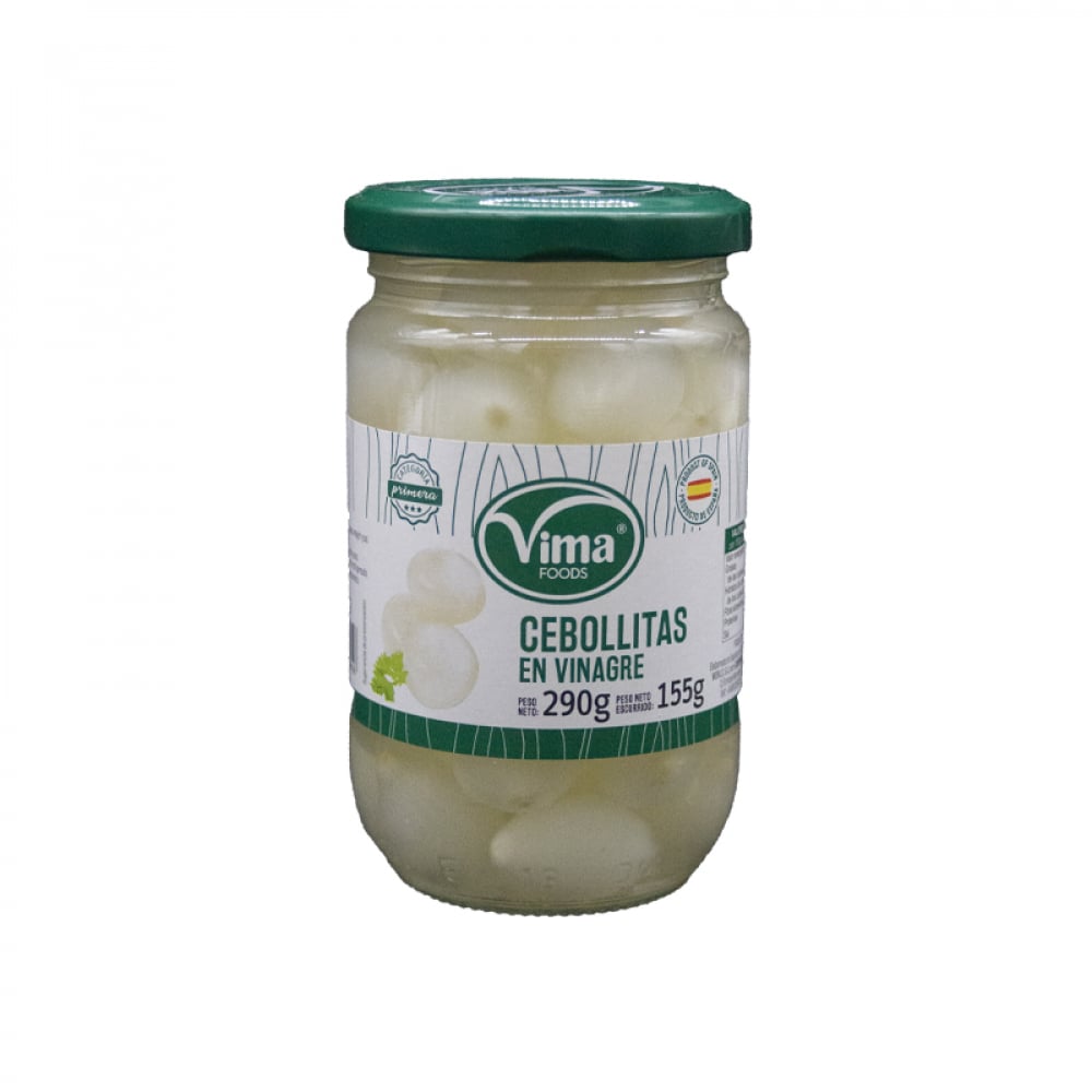 Cebollitas en vinagre Vima Foods (290 g / 10.22 oz) - Imagen 1