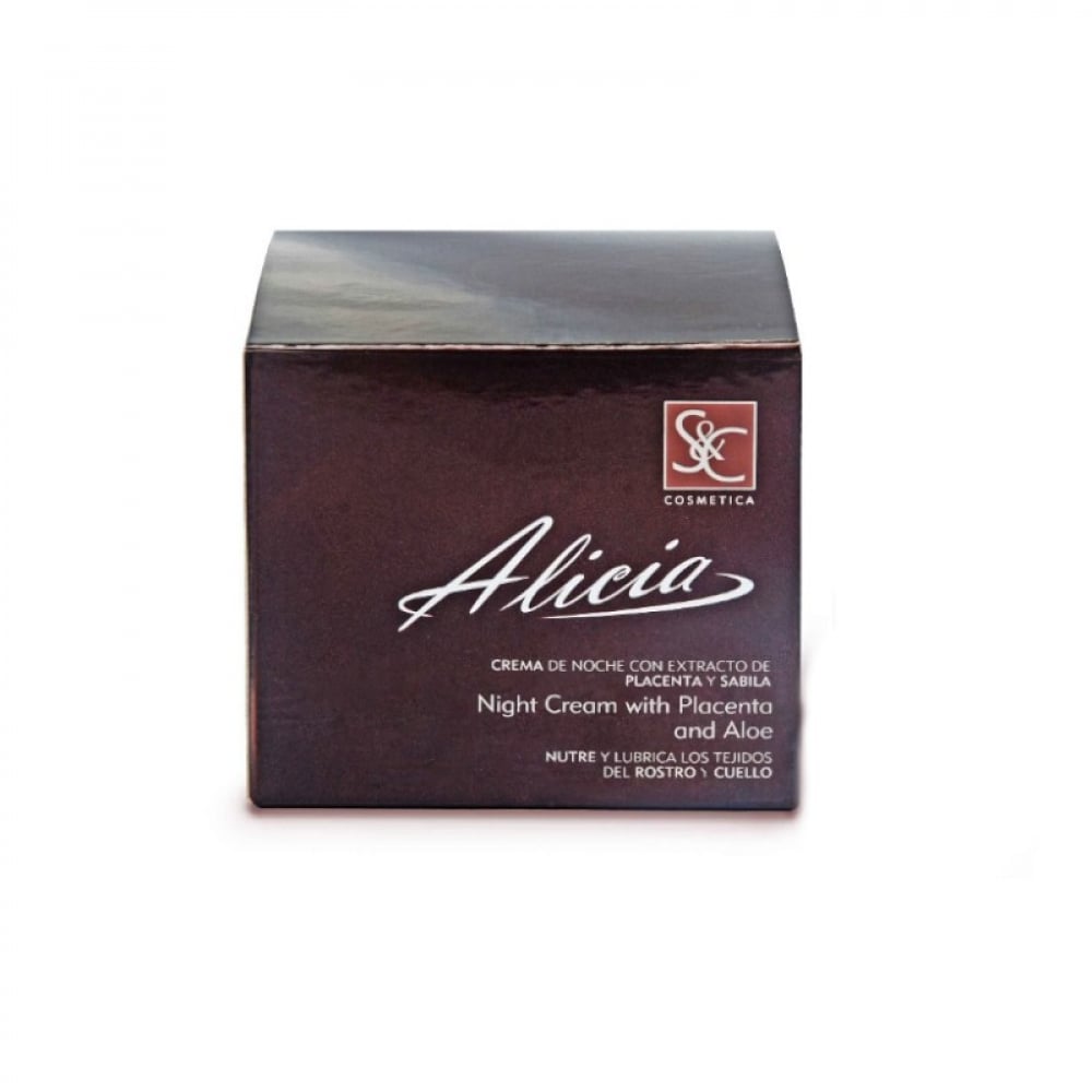 Crema de noche con extracto de placenta y sábila Suchel Camacho (50 ml) - Imagen 1