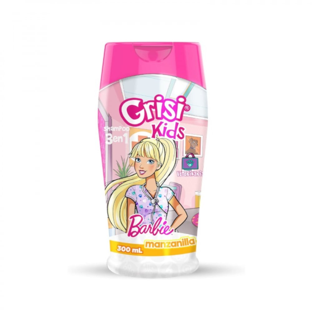 Champú infantil 3 en 1 Barbie Veterinaria Grisi Kids (300 ml) - Imagen 1