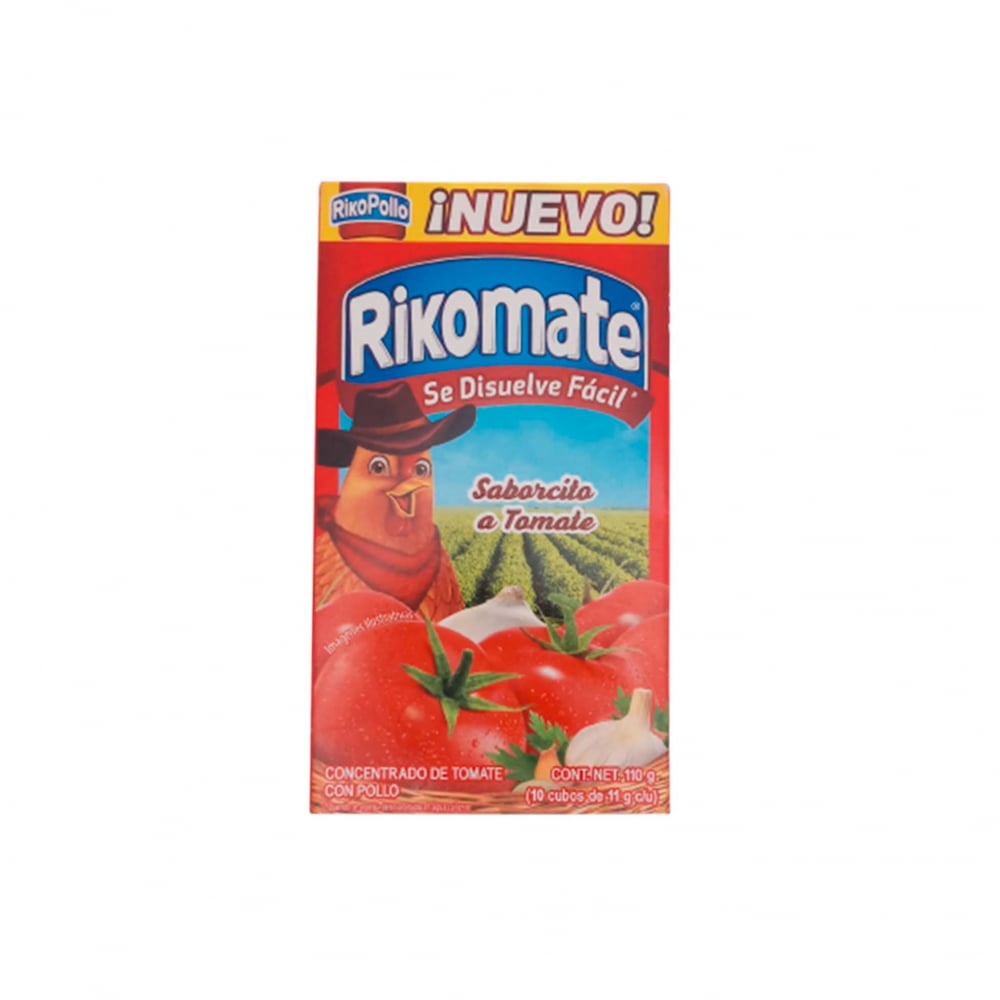 Caldo concentrado de tomate con pollo Rikotomate (110 g / 3.88 oz) - Imagen 1
