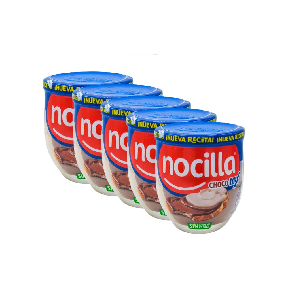 Crema sabor choco leche Nocilla (5 x 180 g / 6.34 oz) - Imagen 1