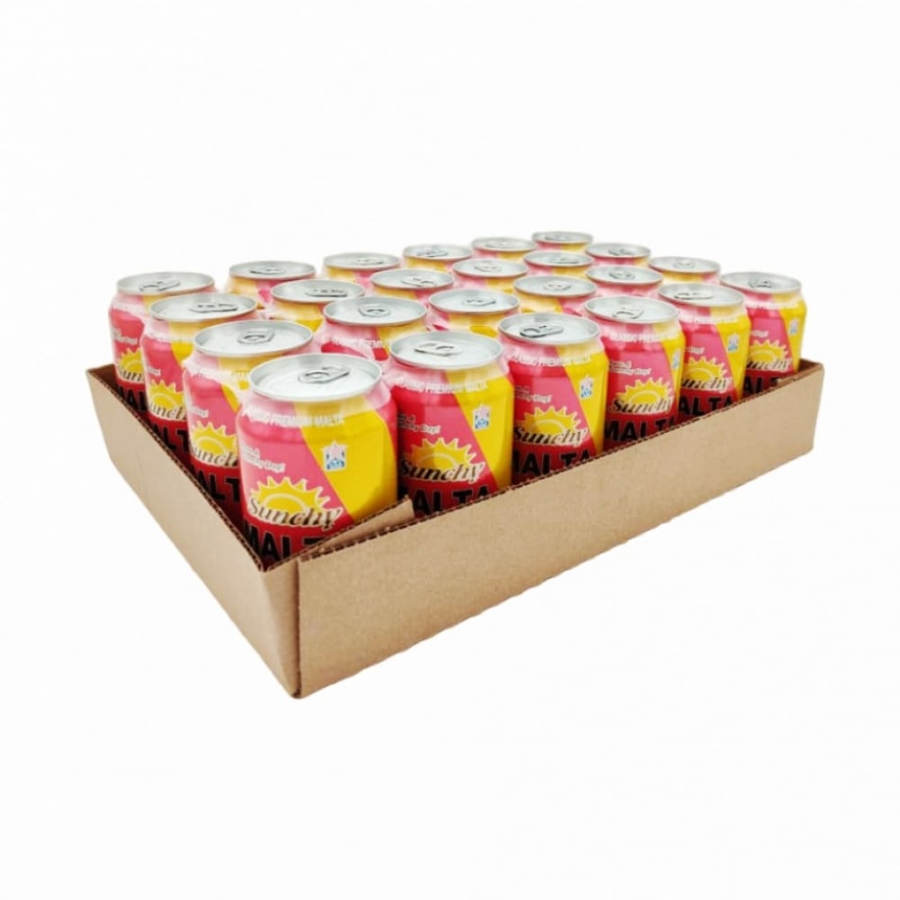 Malta Sunchy (24 x 355 ml) - Imagen 1