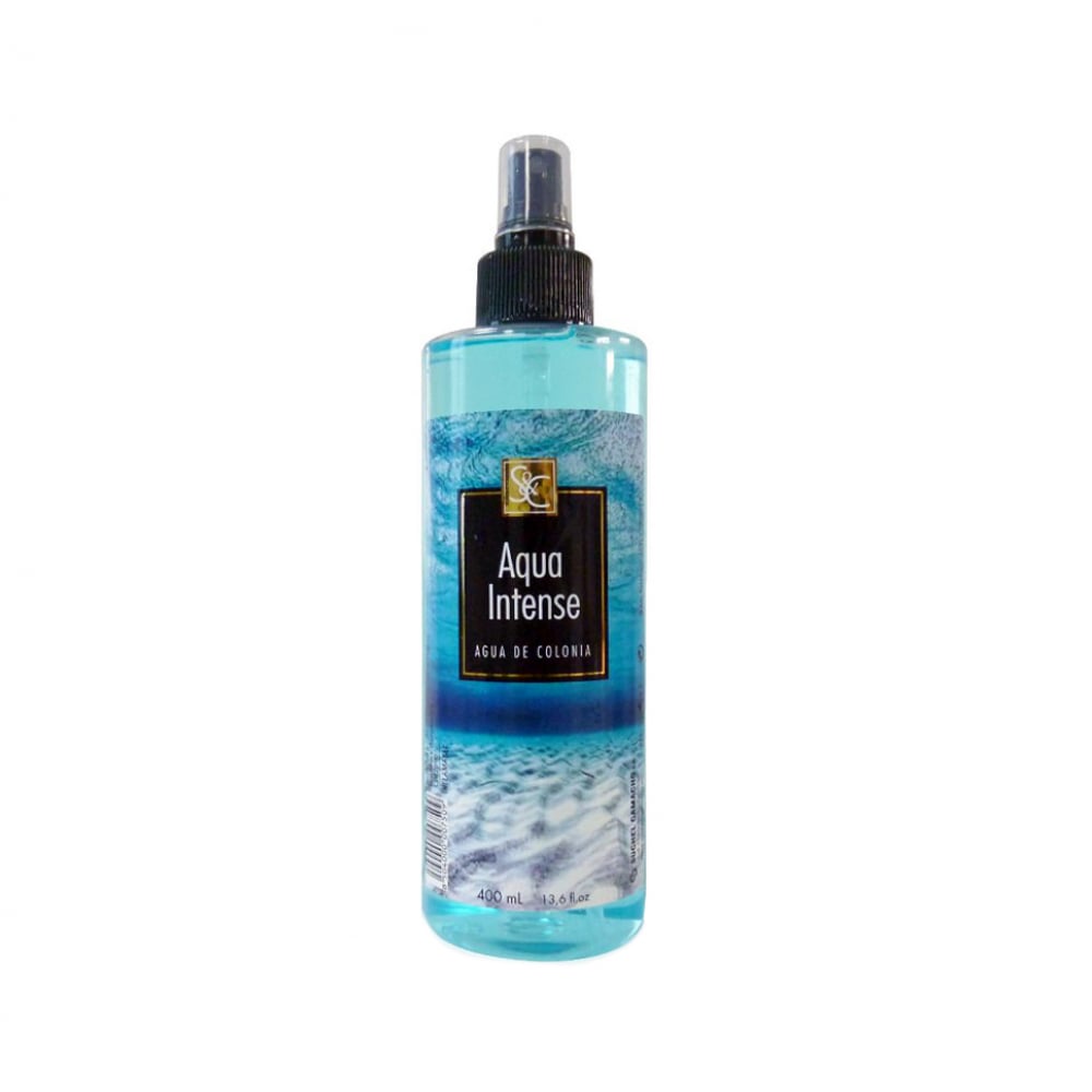 Agua de colonia para hombres Aqua Intense S&C (400 ml) - Imagen 1