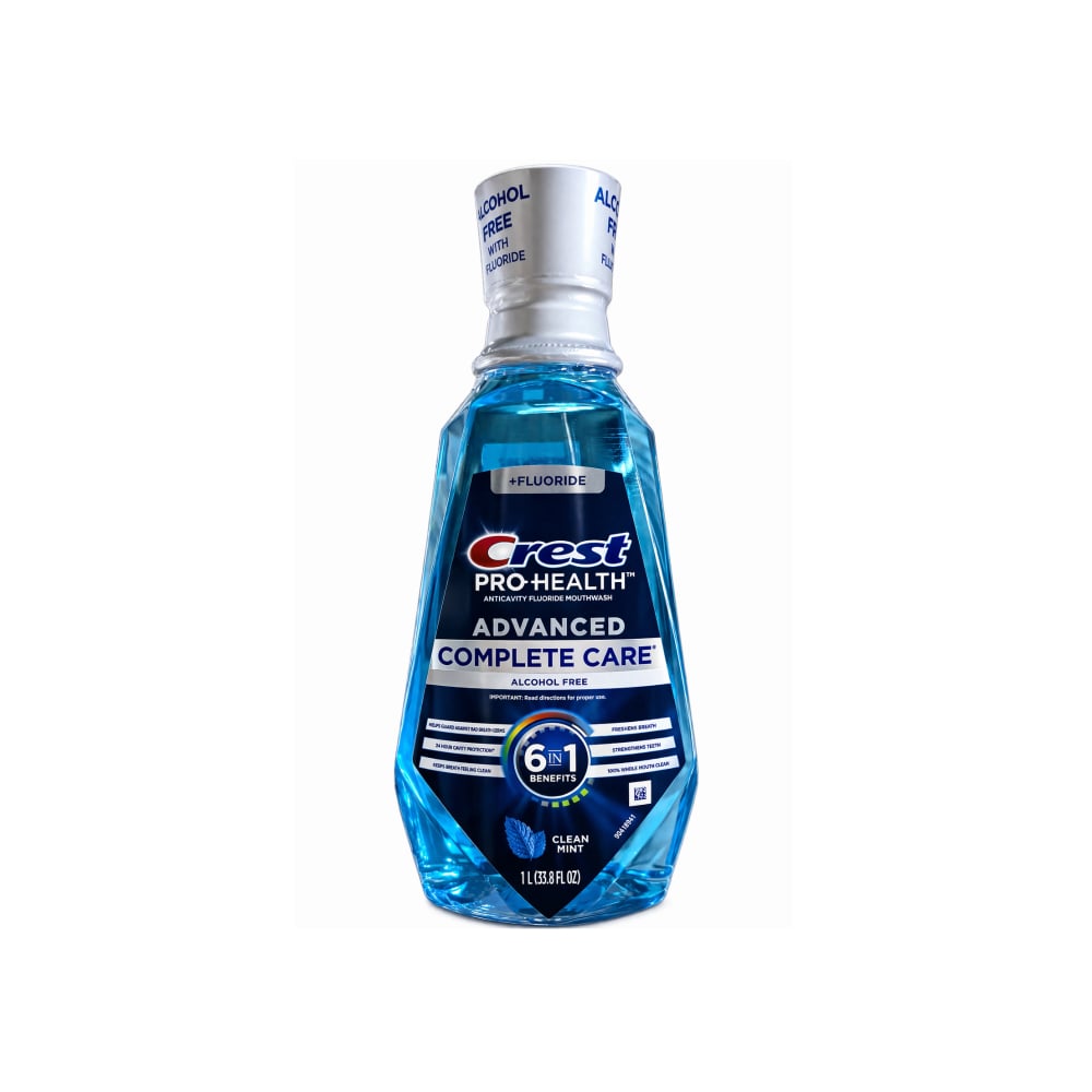 Enjuague bucal sabor menta Crest (1 L) - Imagen 1