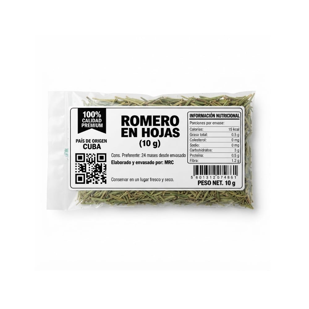 Romero en hojas MRC (10 g) - Imagen 1